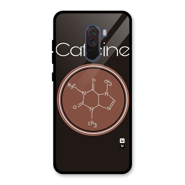 Caffeine Making Glass Back Case for Poco F1