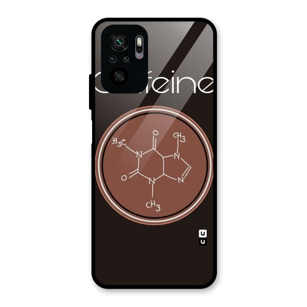 Caffeine Making Glass Back Case for Redmi Note 10