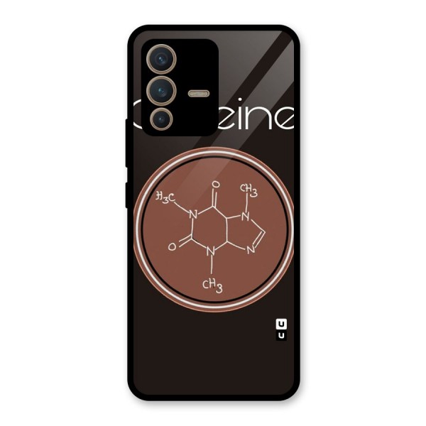 Caffeine Making Glass Back Case for Vivo V23 5G