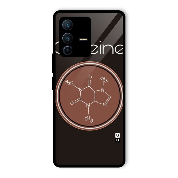 Caffeine Making Glass Back Case for Vivo V23 Pro