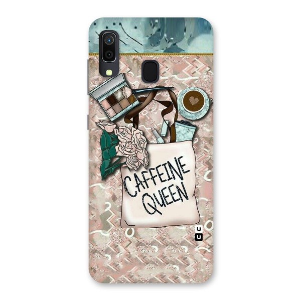 Caffeine Queen Back Case for Galaxy A20