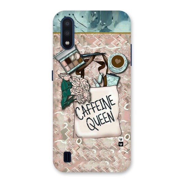 Caffeine Queen Back Case for Galaxy M01