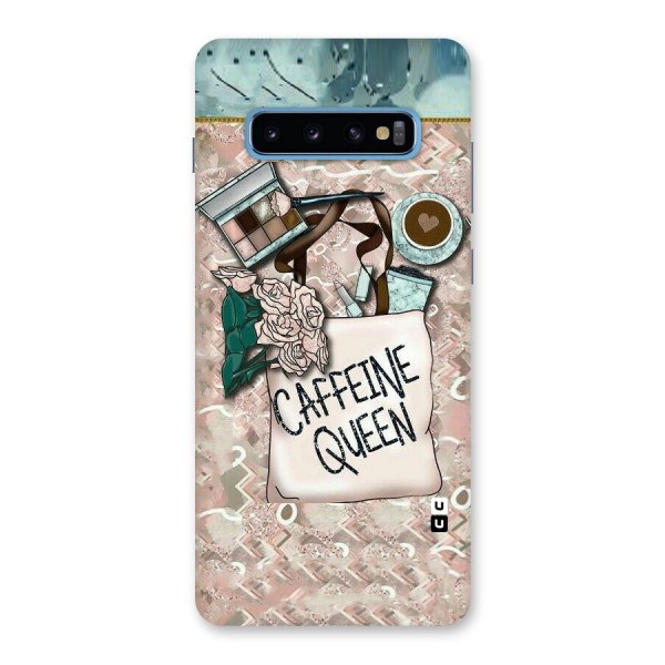 Caffeine Queen Back Case for Galaxy S10 Plus