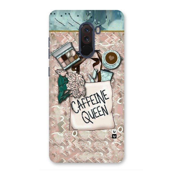 Caffeine Queen Back Case for Poco F1