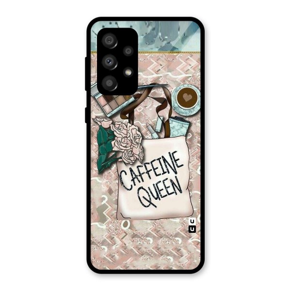 Caffeine Queen Glass Back Case for Galaxy A32