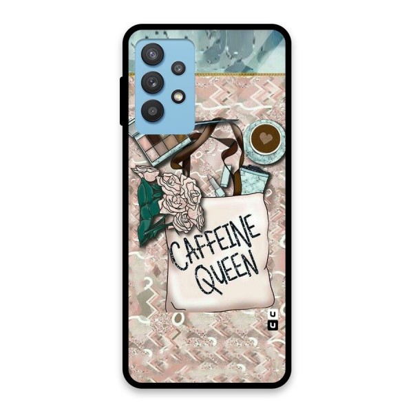 Caffeine Queen Glass Back Case for Galaxy M32 5G