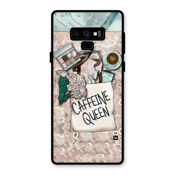 Caffeine Queen Glass Back Case for Galaxy Note 9