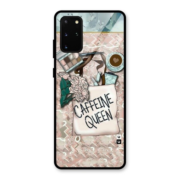 Caffeine Queen Glass Back Case for Galaxy S20 Plus