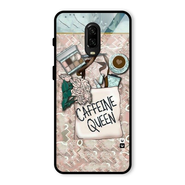 Caffeine Queen Glass Back Case for OnePlus 6T