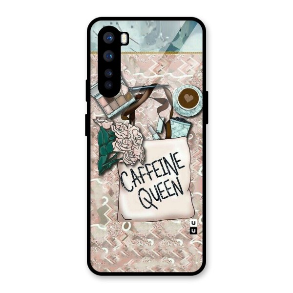 Caffeine Queen Glass Back Case for OnePlus Nord
