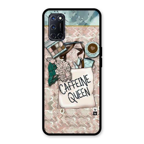 Caffeine Queen Glass Back Case for Oppo A52