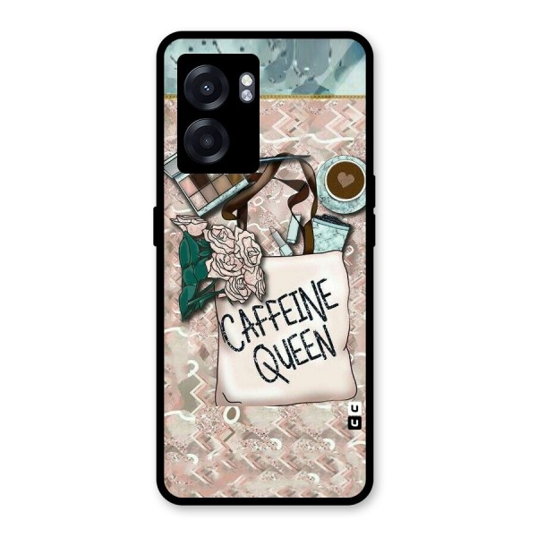 Caffeine Queen Glass Back Case for Oppo K10 (5G)