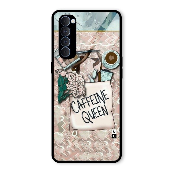 Caffeine Queen Glass Back Case for Oppo Reno4 Pro