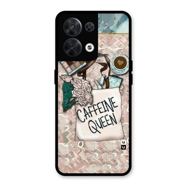 Caffeine Queen Glass Back Case for Oppo Reno8 5G