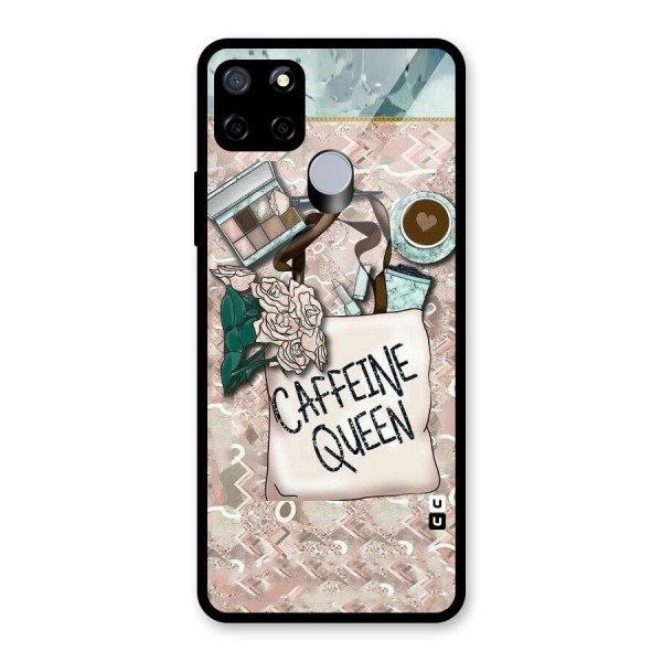 Caffeine Queen Glass Back Case for Realme C15