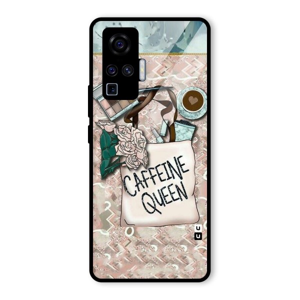 Caffeine Queen Glass Back Case for Vivo X50 Pro