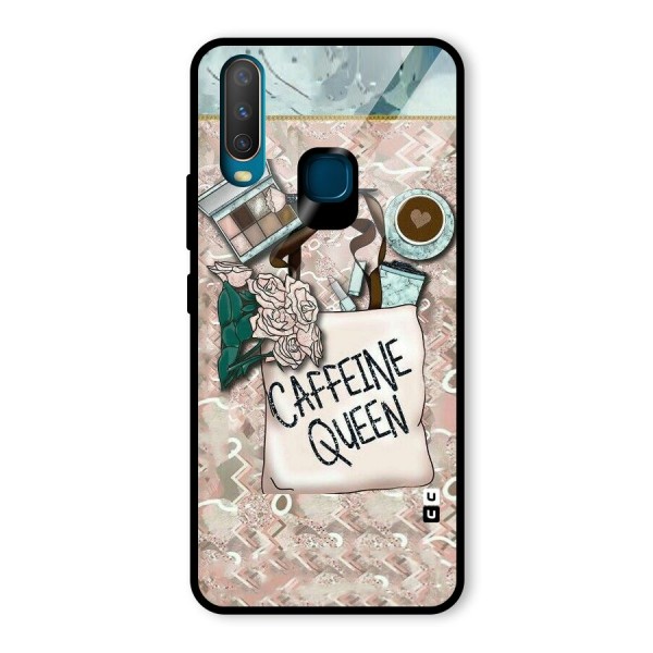 Caffeine Queen Glass Back Case for Vivo Y12