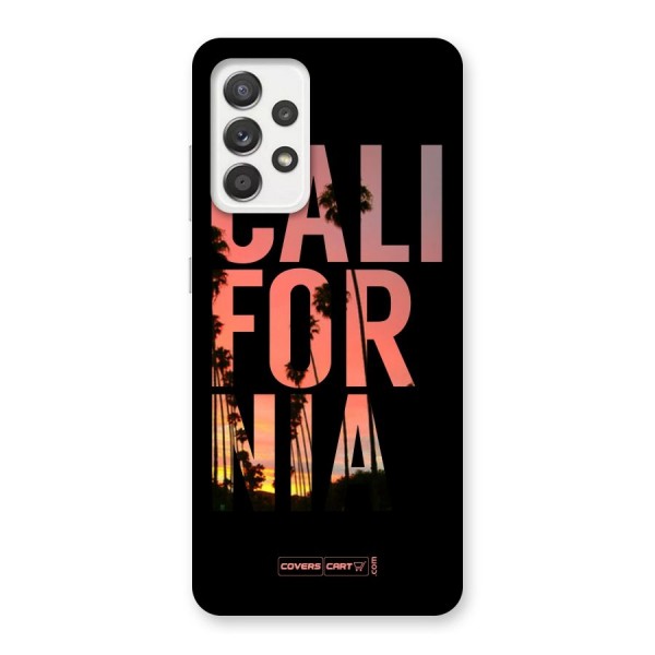 California Back Case for Galaxy A52