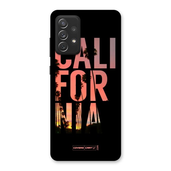 California Back Case for Galaxy A72