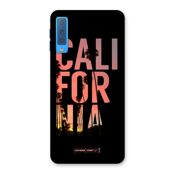 California Back Case for Galaxy A7 (2018)