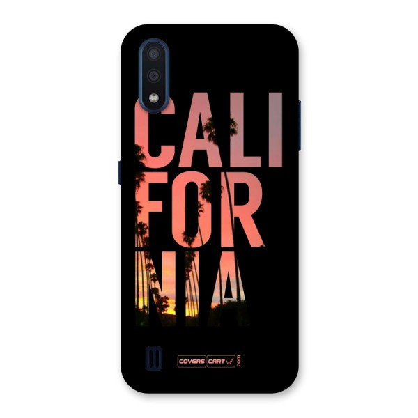 California Back Case for Galaxy M01