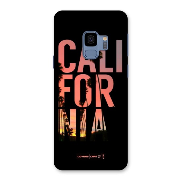 California Back Case for Galaxy S9