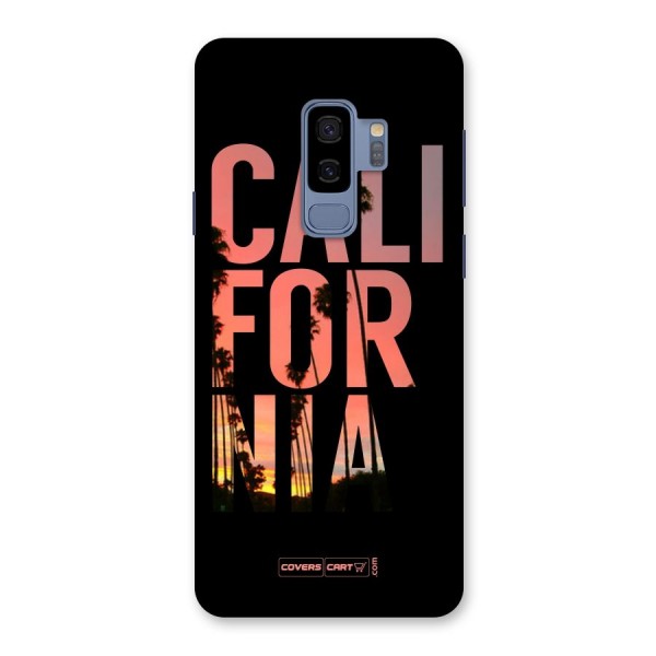 California Back Case for Galaxy S9 Plus