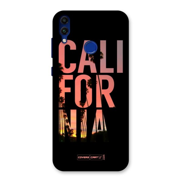 California Back Case for Honor 8C