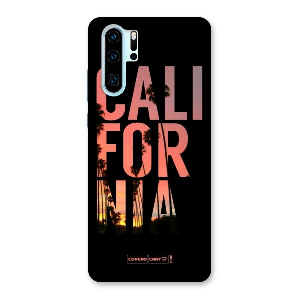 California Back Case for Huawei P30 Pro