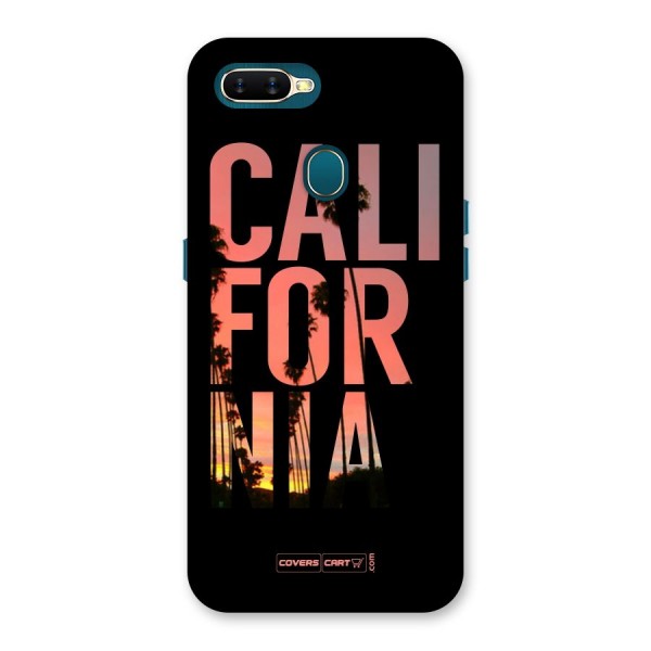 California Back Case for Oppo A12