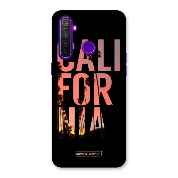 California Back Case for Realme 5 Pro