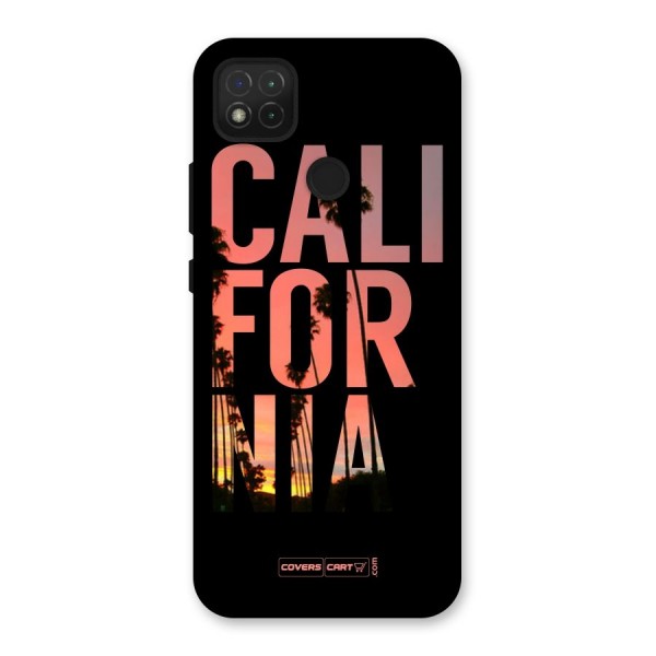 California Back Case for Redmi 9C