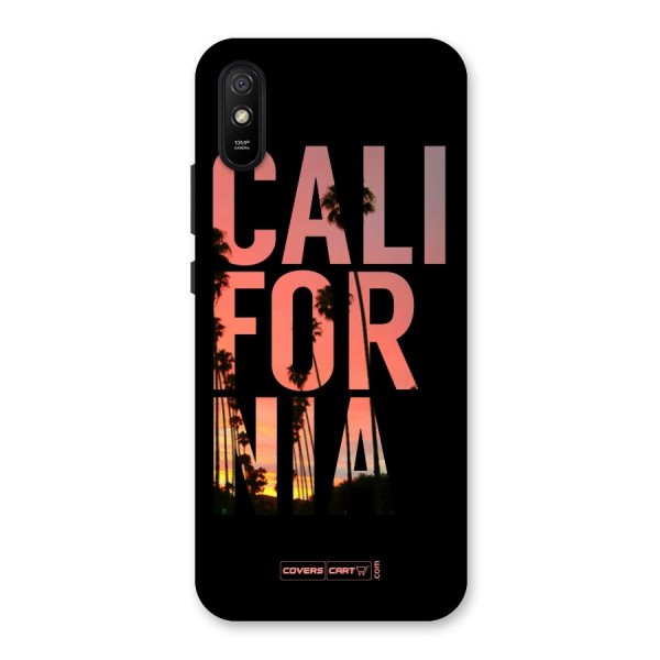 California Back Case for Redmi 9i