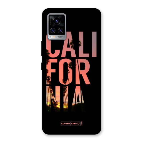 California Back Case for Vivo V20 Pro