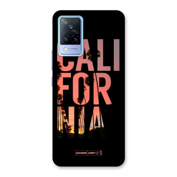 California Back Case for Vivo V21 5G