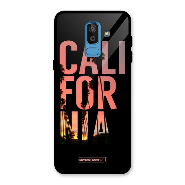 California Glass Back Case for Galaxy J8