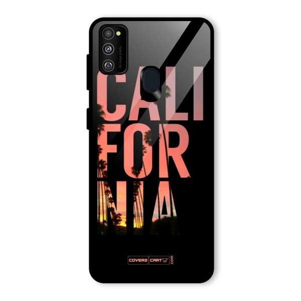 California Glass Back Case for Galaxy M21