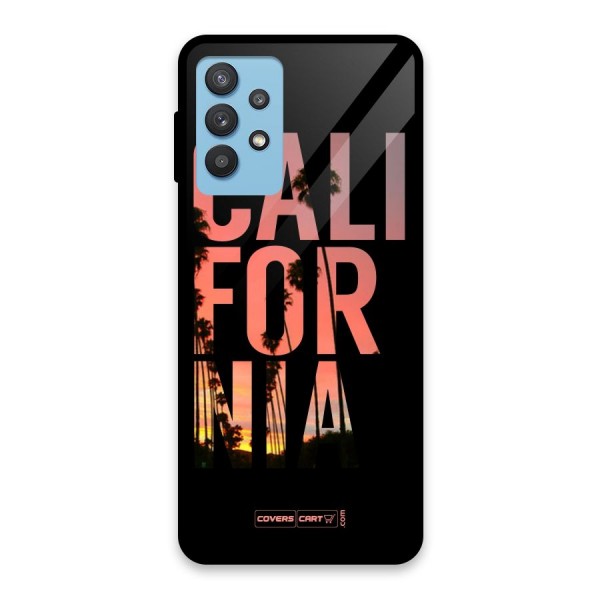 California Glass Back Case for Galaxy M32 5G