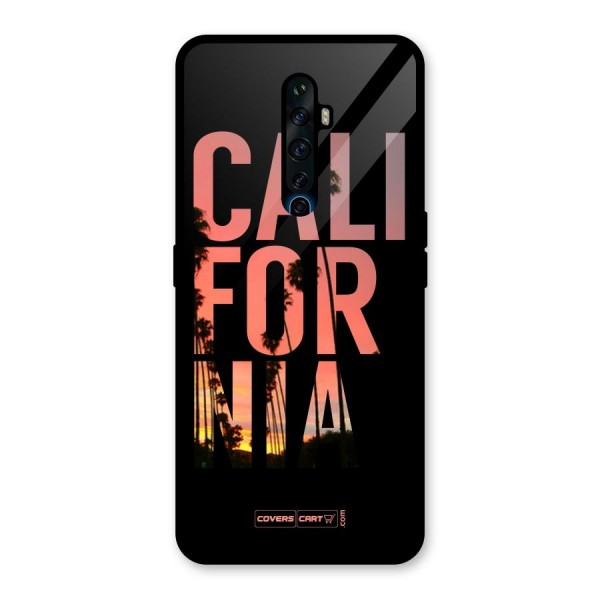 California Glass Back Case for Oppo Reno2 Z