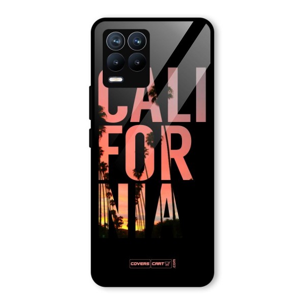 California Glass Back Case for Realme 8