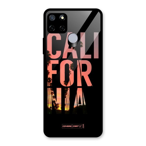 California Glass Back Case for Realme C15