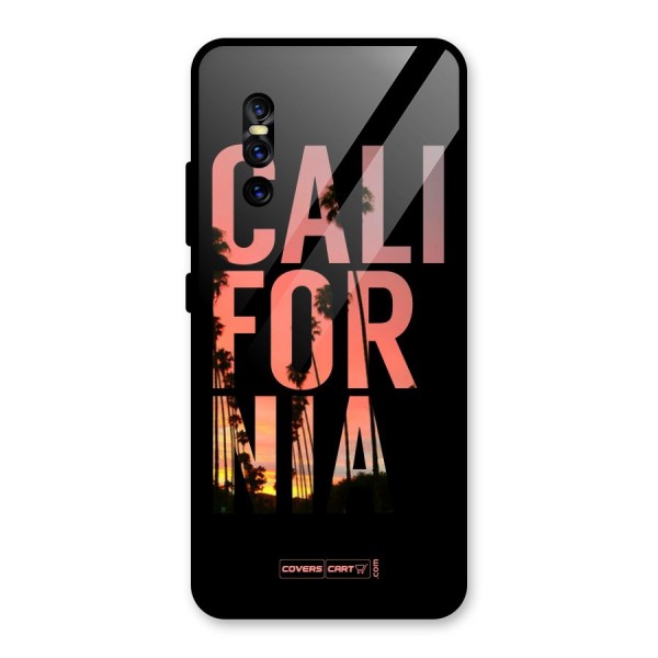 California Glass Back Case for Vivo V15 Pro