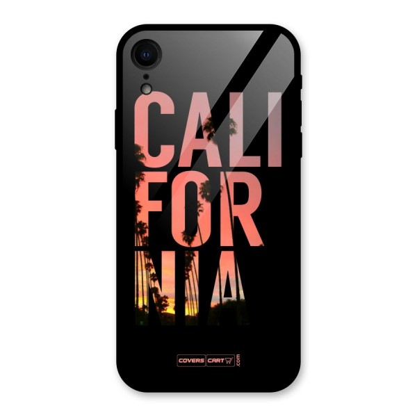 California Glass Back Case for XR