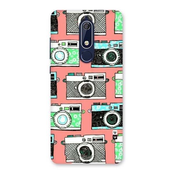 Cam Art Loving Back Case for Nokia 5.1