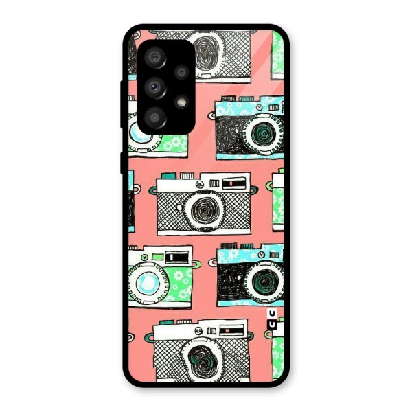 Cam Art Loving Glass Back Case for Galaxy A32