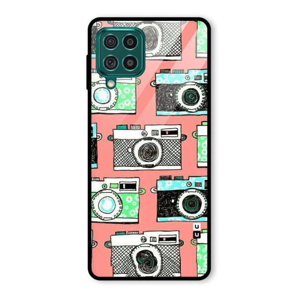 Cam Art Loving Glass Back Case for Galaxy F62