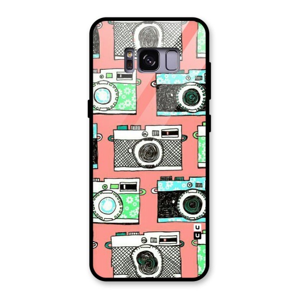 Cam Art Loving Glass Back Case for Galaxy S8