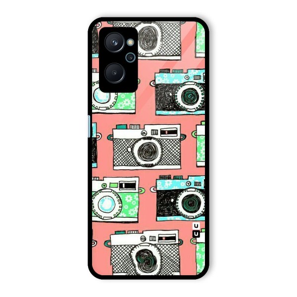 Cam Art Loving Glass Back Case for Realme 9i