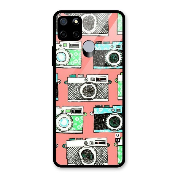 Cam Art Loving Glass Back Case for Realme C15