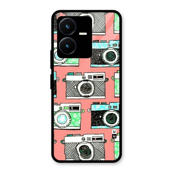 Cam Art Loving Glass Back Case for Vivo Y22